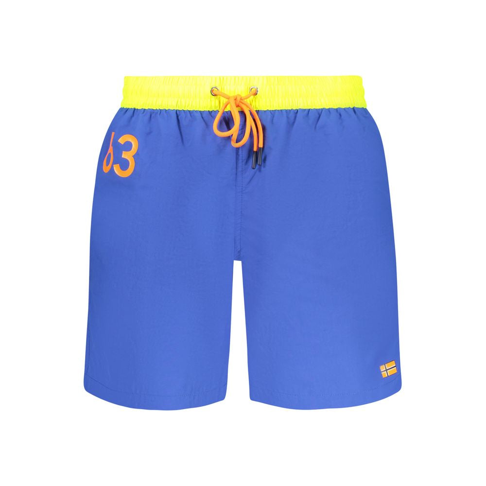 Norway 1963 Blu Poliammide Men Swim Boxer | Regal Royce