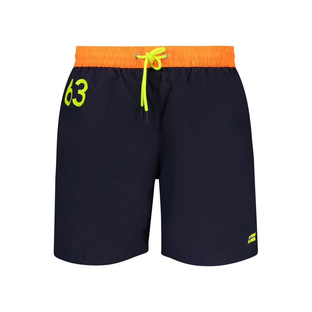 Norway 1963 Blu Poliammide Men's Swim Boxer | Regal Royce