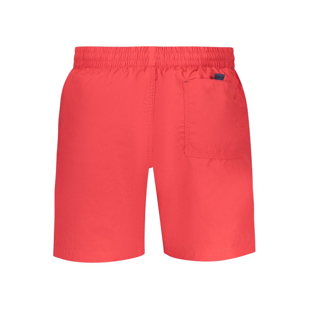 Norway 1963 Rosso Poliammide Men Swim Boxer | Regal Royce