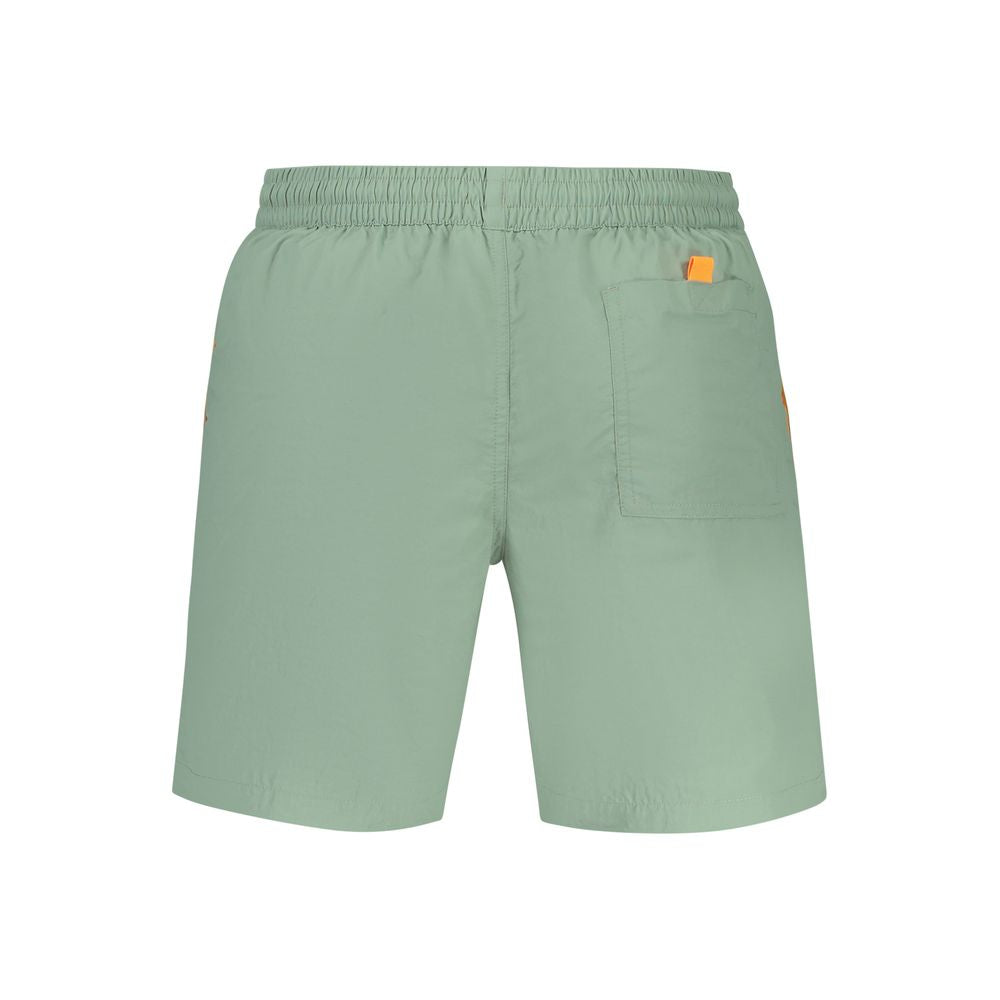 Norway 1963 Verde Poliammide Men's Swim Boxer | Regal Royce