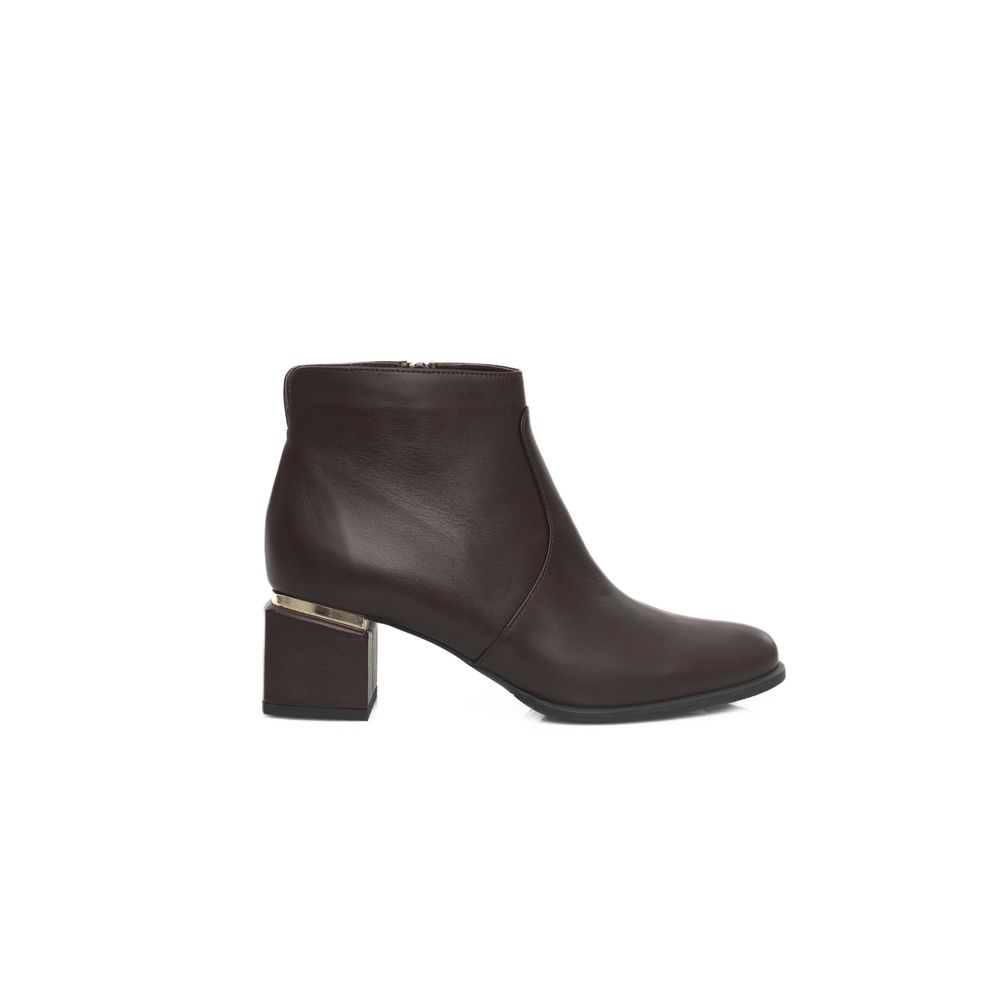 Cerruti 1881 Burgundy Cowhide Women Boot | Regal Royce