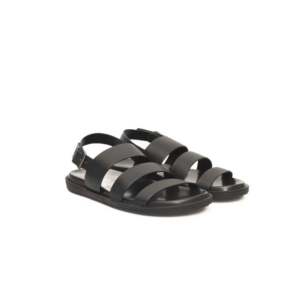 Cerruti 1881 Black Cowhide Men Sandal | Regal Royce