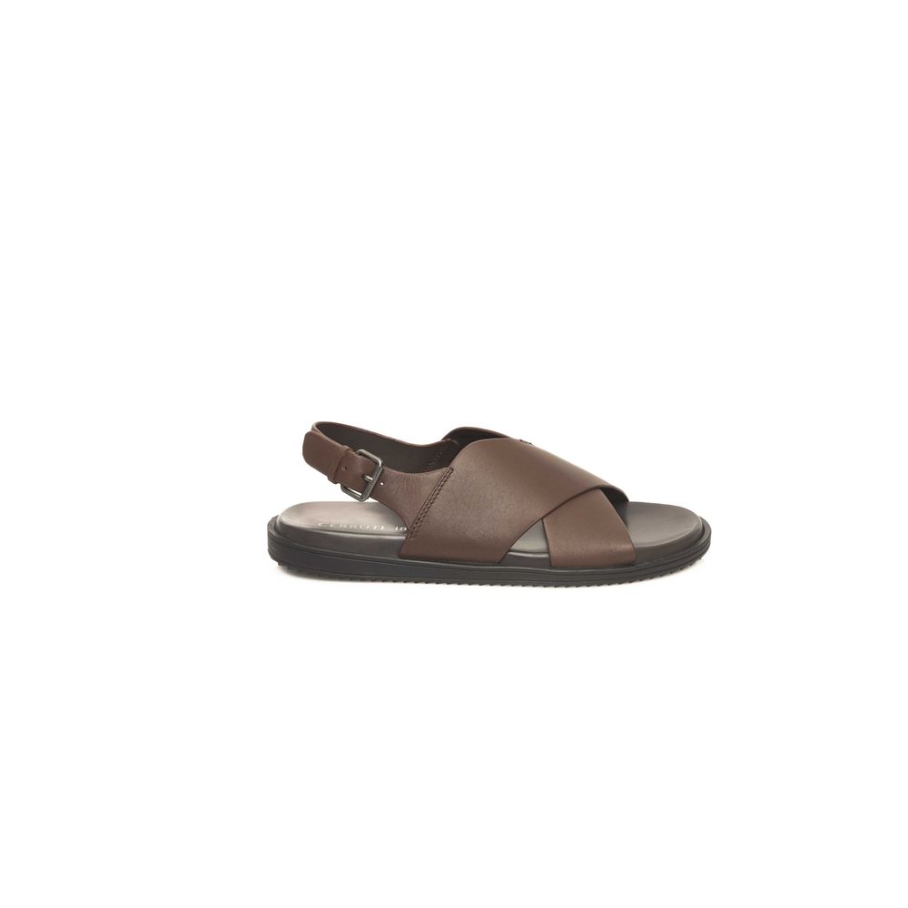 Cerruti 1881 Brown Cowhide Men Sandal | Regal Royce