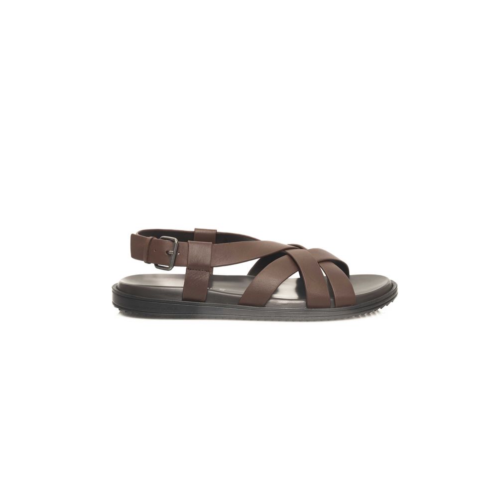 Cerruti 1881 Brown Cowhide Men Sandal | Regal Royce