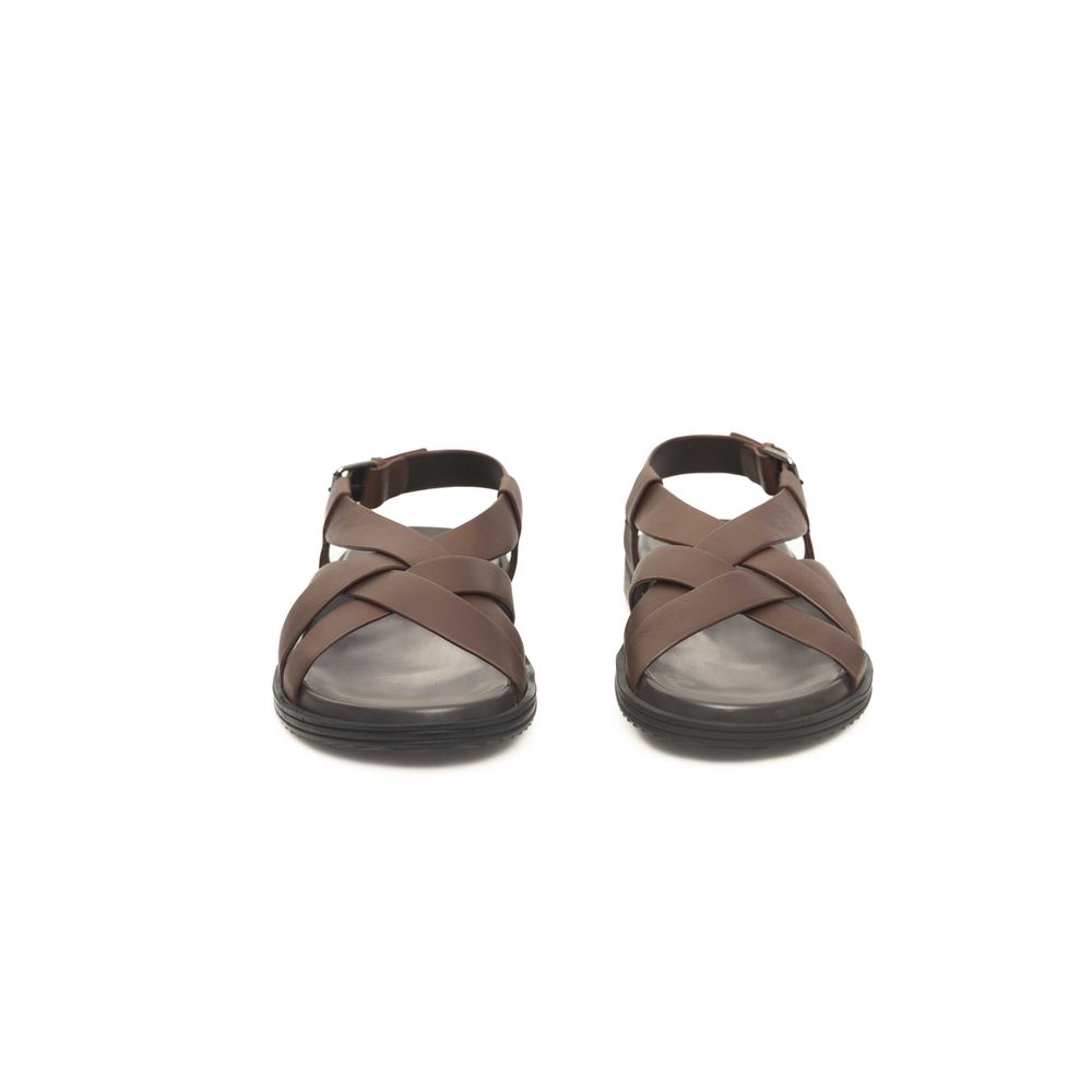 Cerruti 1881 Brown Cowhide Men Sandal | Regal Royce