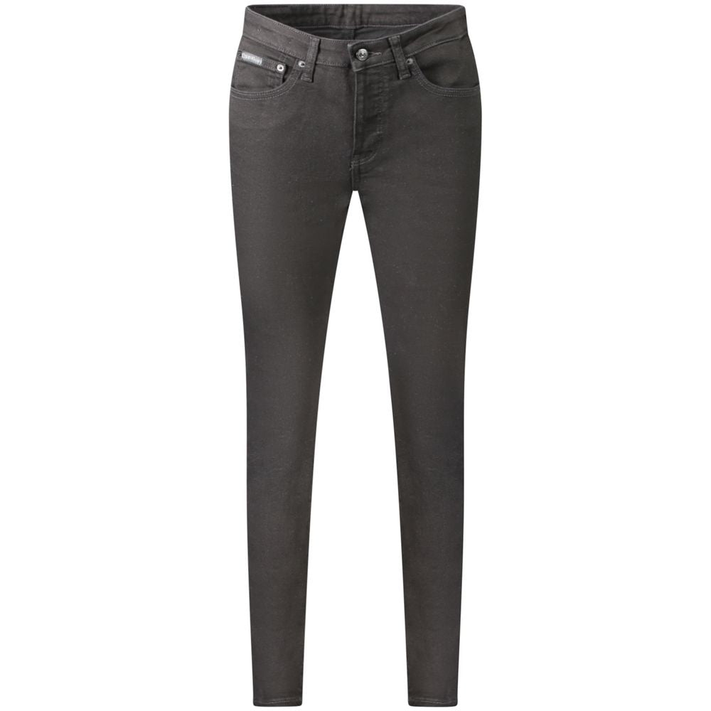 Calvin Klein Black Cotton Women's Jeans | Regal Royce
