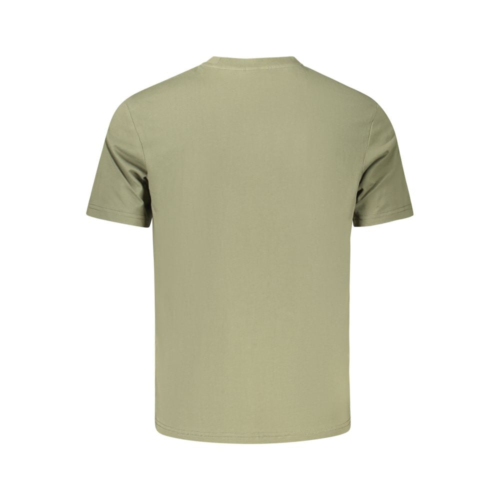 Napapijri Verde Cotton Men T-Shirt | Regal Royce