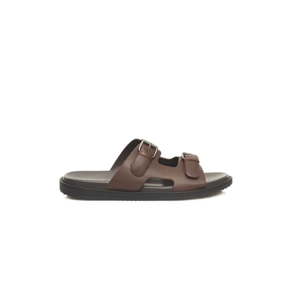 Cerruti 1881 Brown Cowhide Men Sandal | Regal Royce