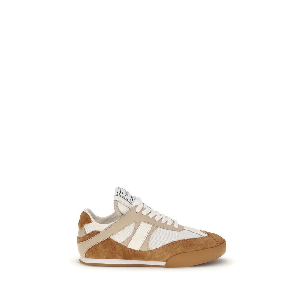 Chloé Brown Calf Leather Bos Taurus Athletic Sneakers | Regal Royce