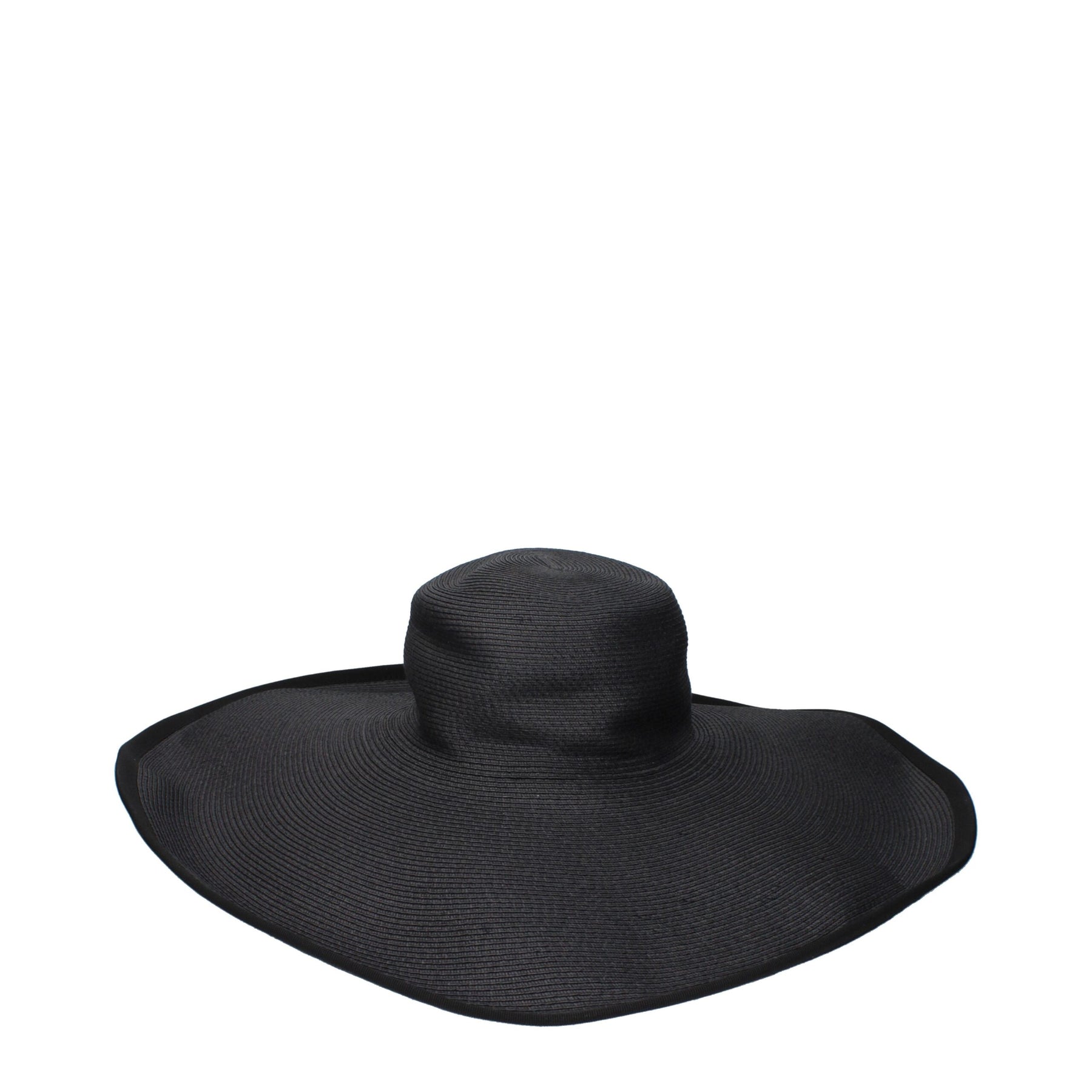 Max Mara Black Paper Sunhat | Regal Royce