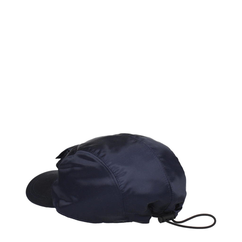 Fendi Blue Polyamide Cap (Baseball Hat)