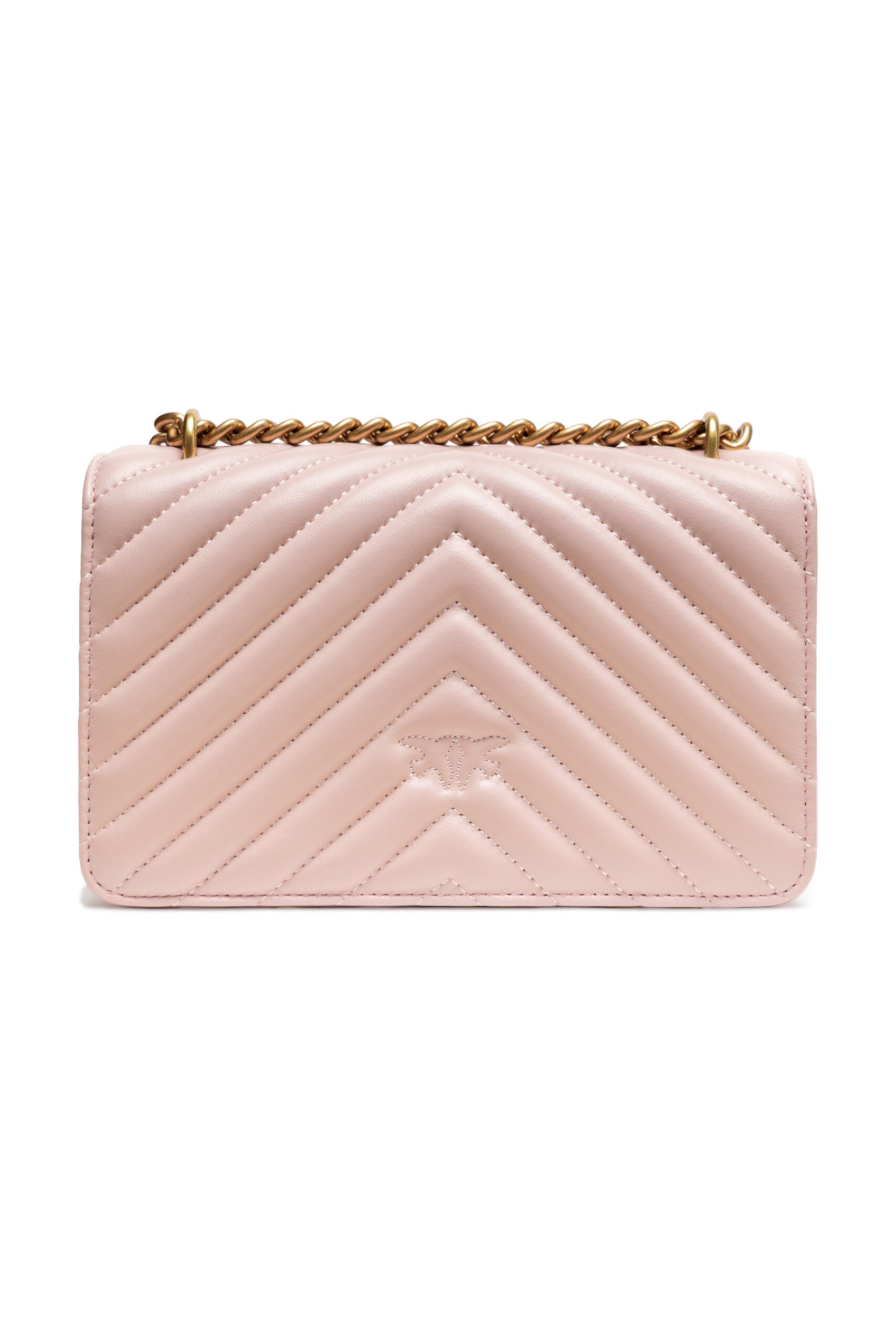 PINKO Powder Pink Love One Mini Shoulder Bag | Regal Royce