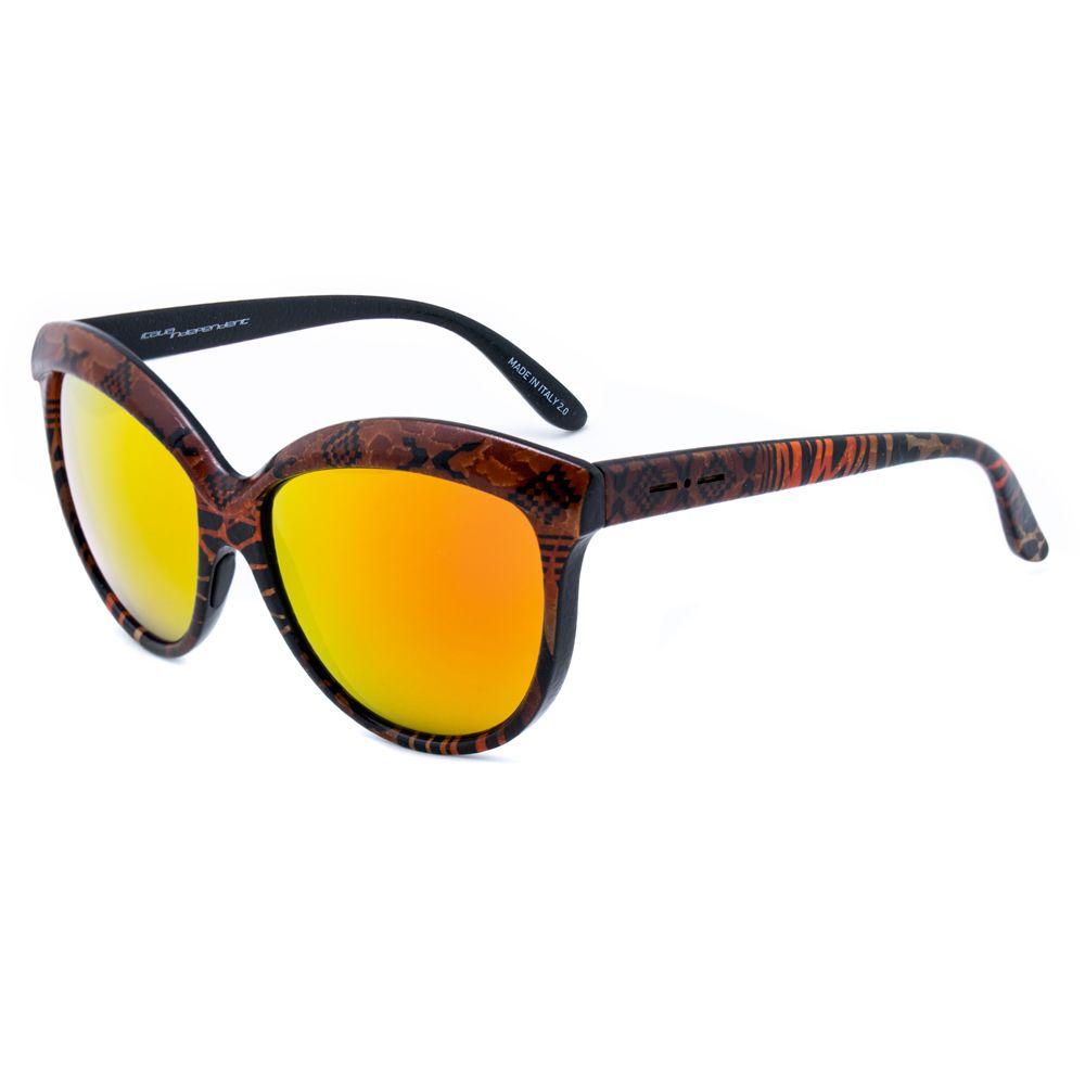 Italia Independent Orange Acetate Sunglasses | Regal Royce