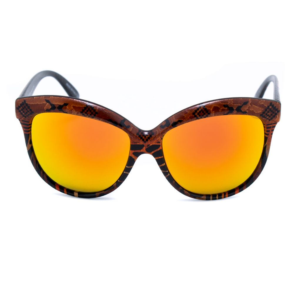 Italia Independent Orange Acetate Sunglasses | Regal Royce
