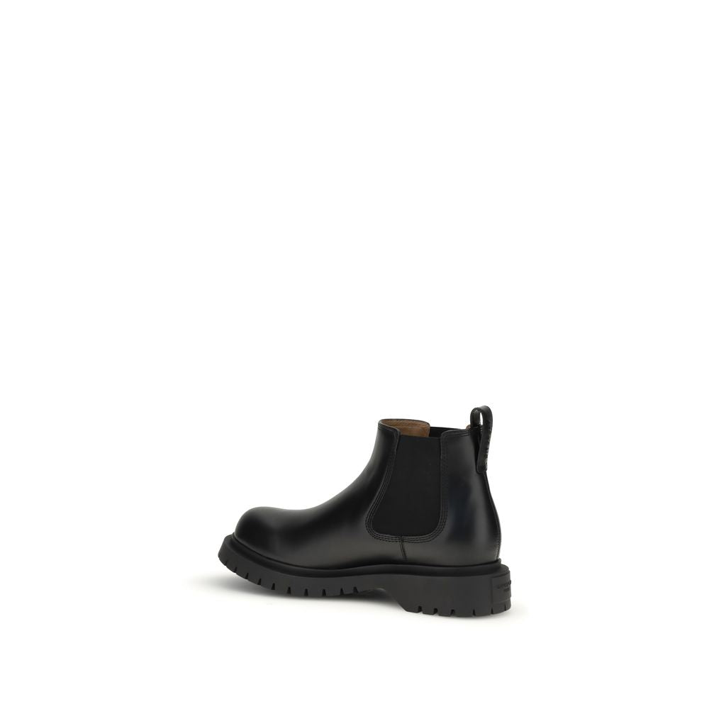 Givenchy Black Bull Skin Chelsea Boots | Regal Royce