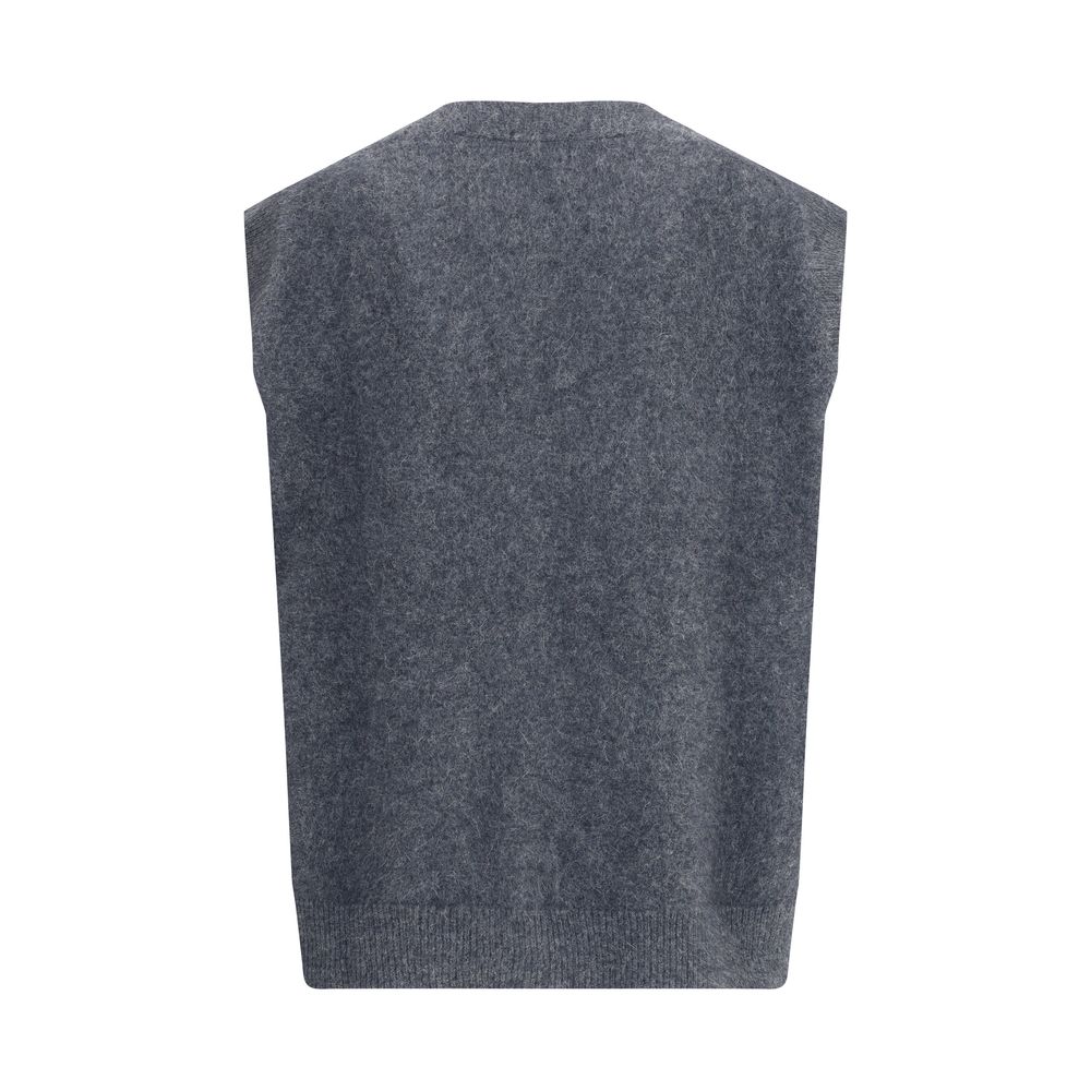 P.A.R.O.S.H. Gray Raccoon Fur Jackets And Coat