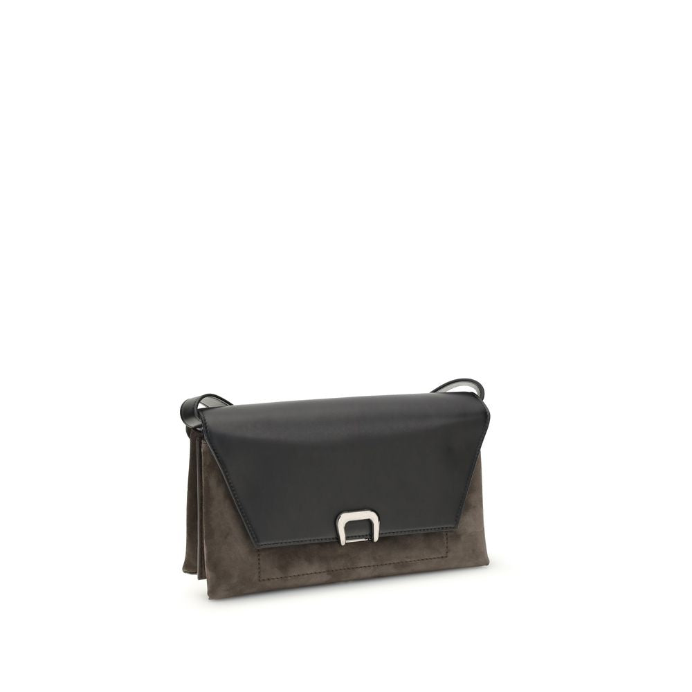 Brunello Cucinelli Black Leather Shoulder Bag | Regal Royce