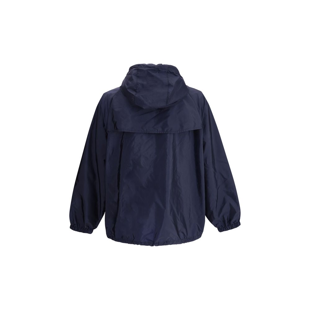 Prada Blue Recycled Polyamide Shell Jacket | Regal Royce