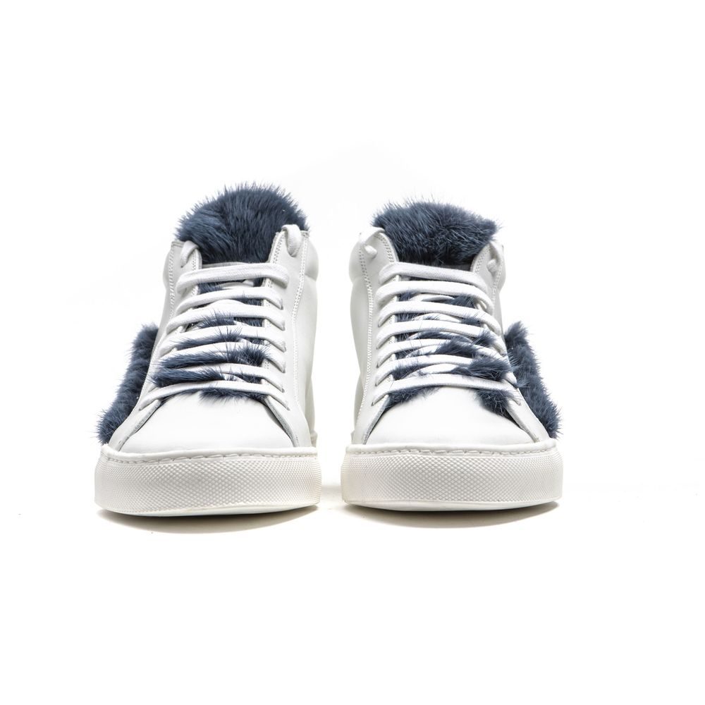 Mr&Mrs Italy White Leather Sneaker