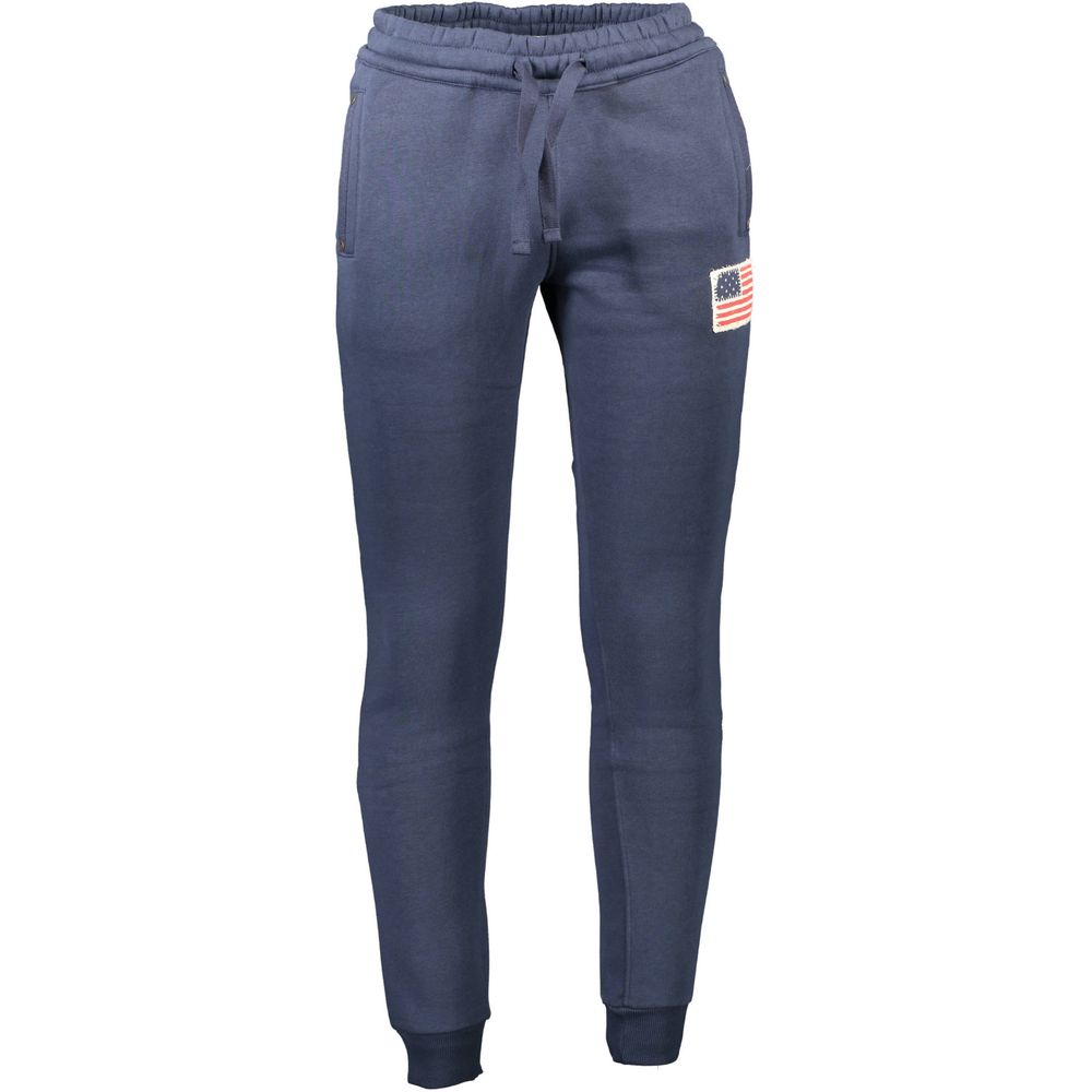 U.S. POLO ASSN. Blu Cotton Men's Sweatpants | Regal Royce