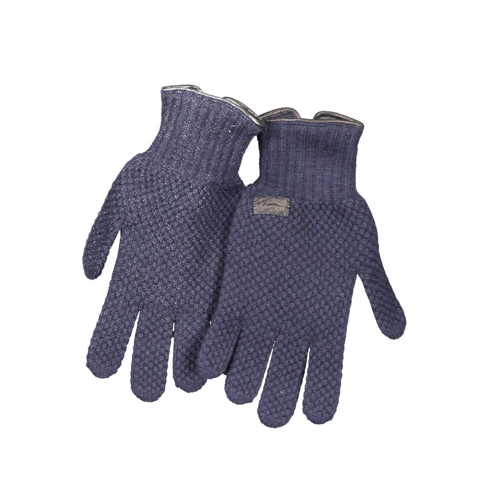 Harmont & Blaine Navy Wool Men's Gloves | Regal Royce