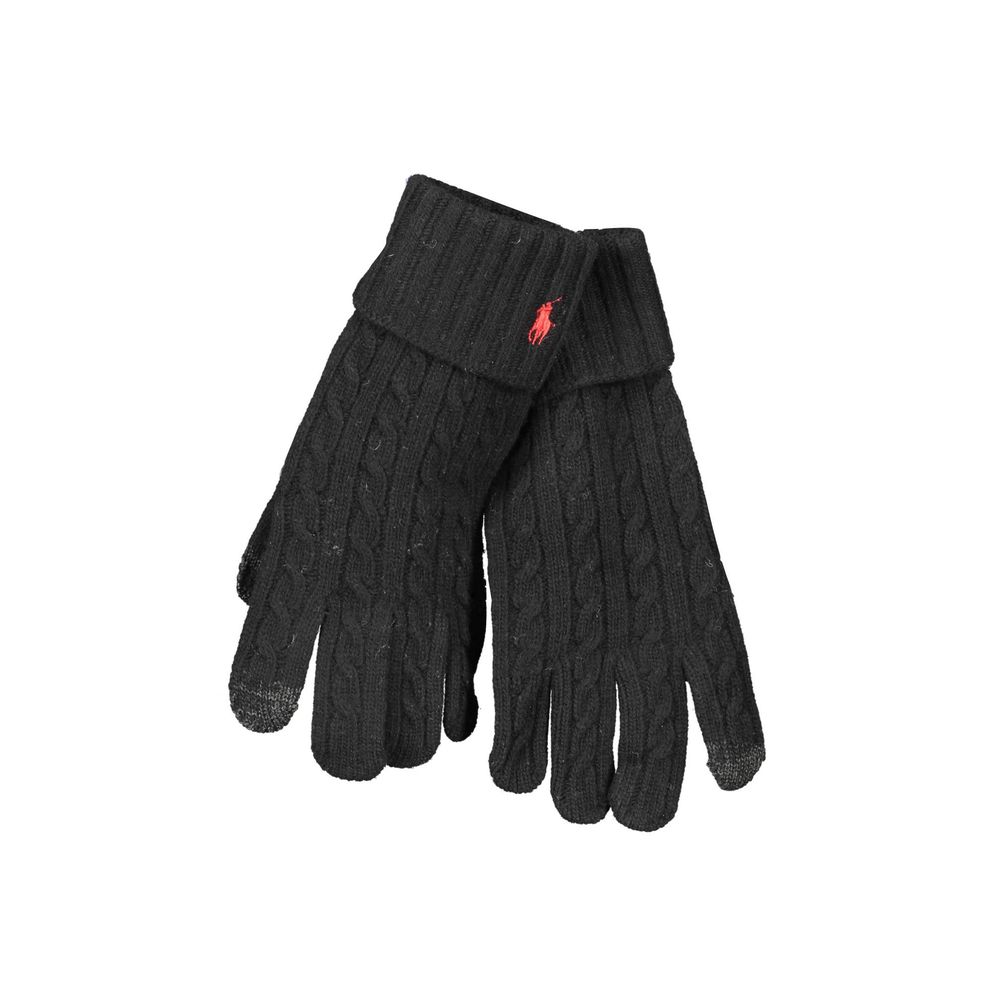 Ralph Lauren Black Wool Men's Glove | Regal Royce