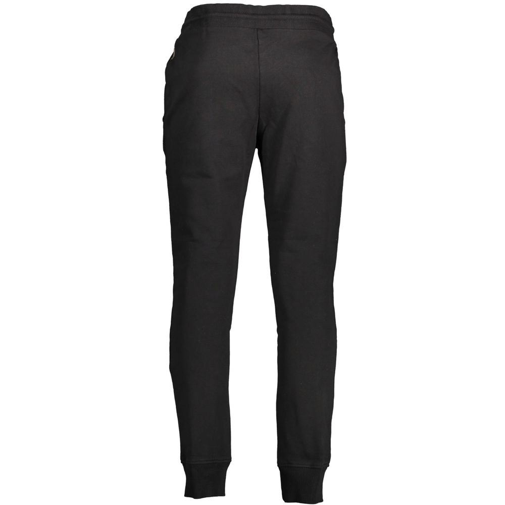 Napapijri Black Cotton Men's Sweatpant | Regal Royce