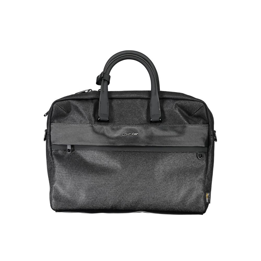 Calvin Klein Nero Polyester Men's Briefcase | Regal Royce