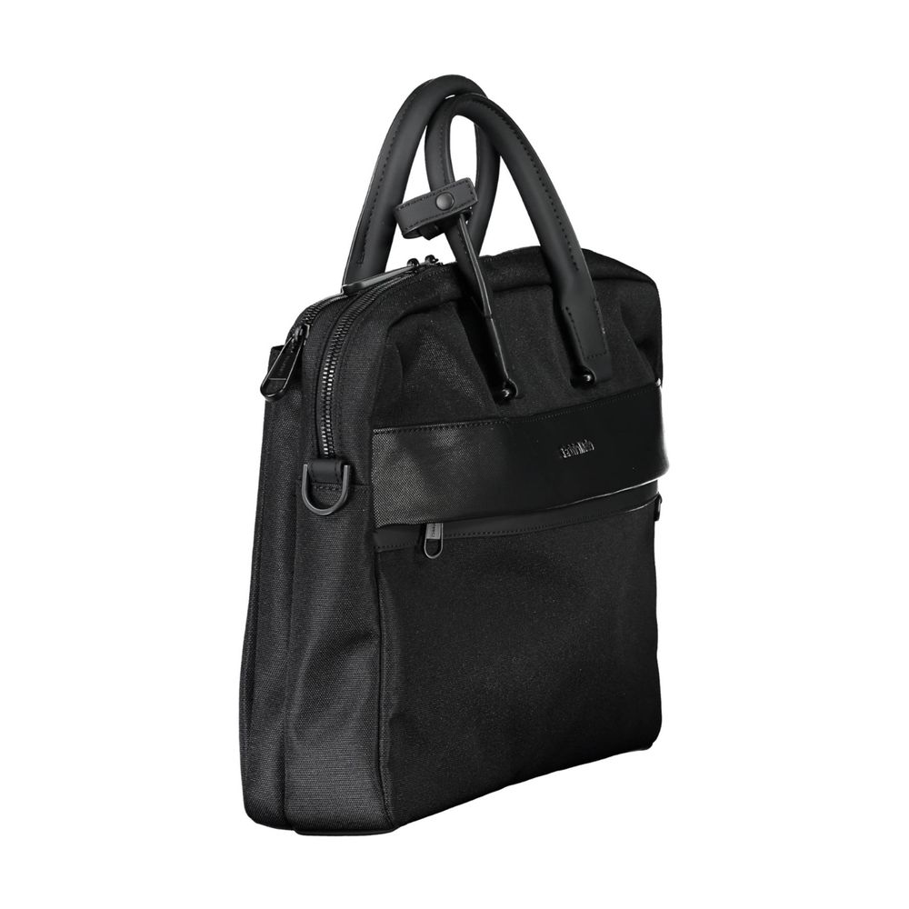 Calvin Klein Nero Polyester Men's Briefcase | Regal Royce