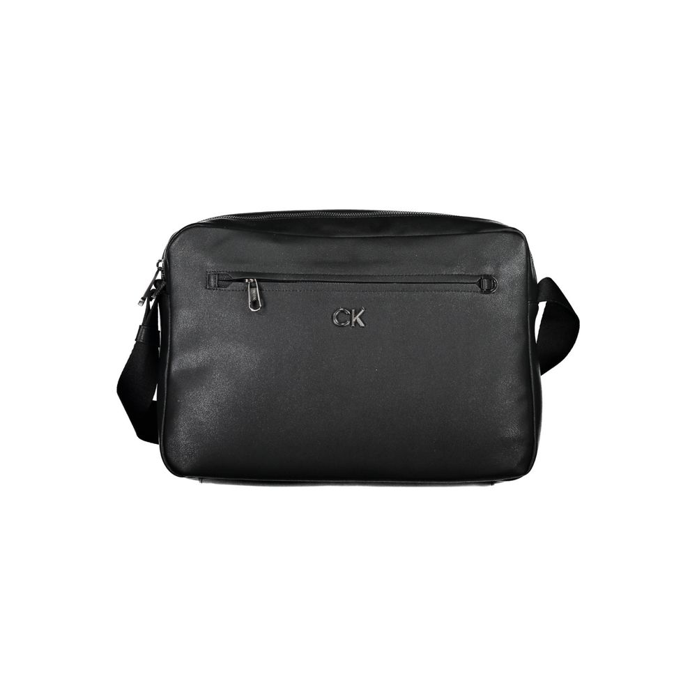 Calvin Klein Nero Recycled Polyester Men Briefcase | Regal Royce