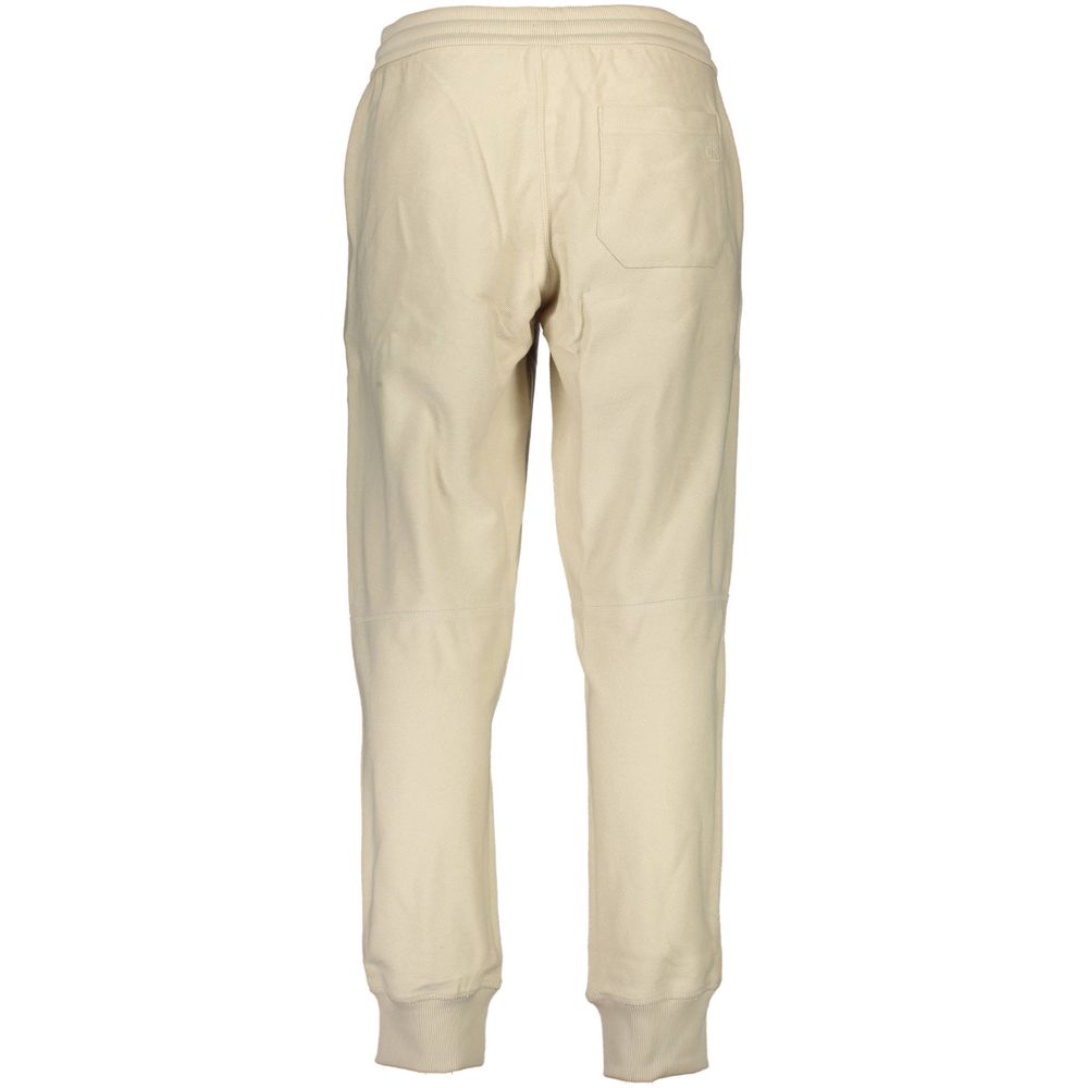 Calvin Klein Beige Cotton Men's Sweatpant | Regal Royce