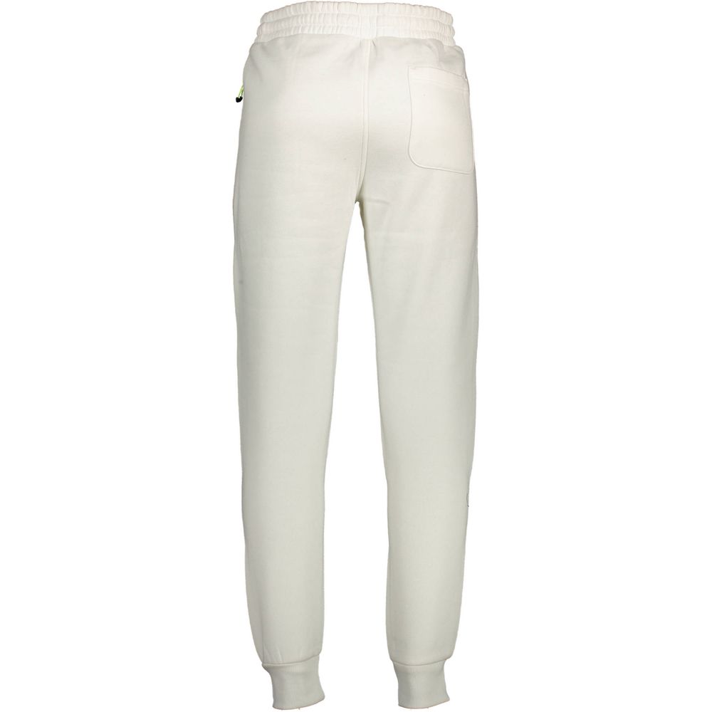 Norway 1963 White Cotton Men's Sweatpant | Regal Royce