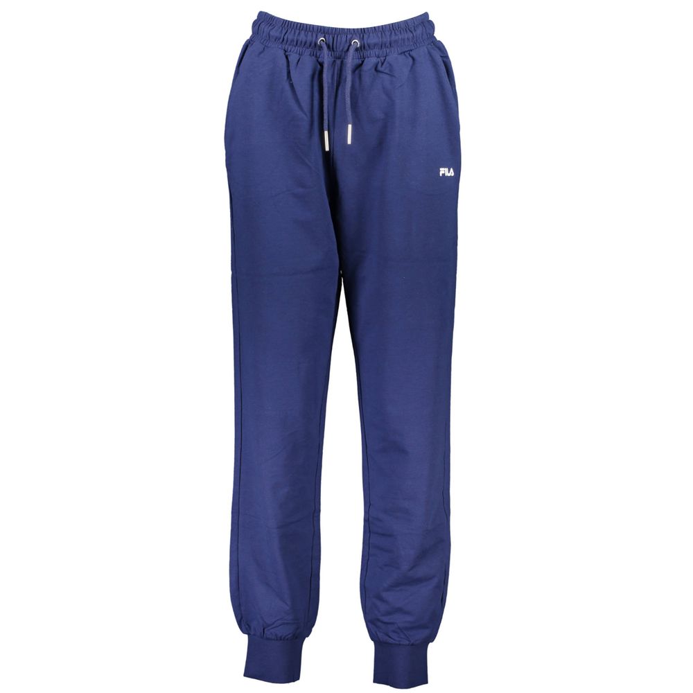 Fila Blu Cotton Women Sweatpant | Regal Royce