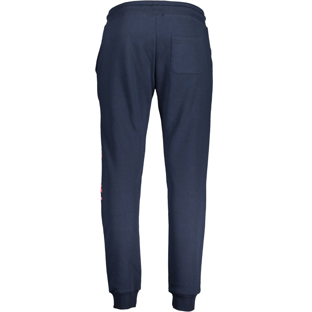 Cavalli Class Blue Cotton Men's Sweatpants | Regal Royce