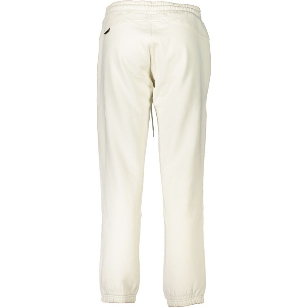 Napapijri White Cotton Women's Sweatpant | Regal Royce