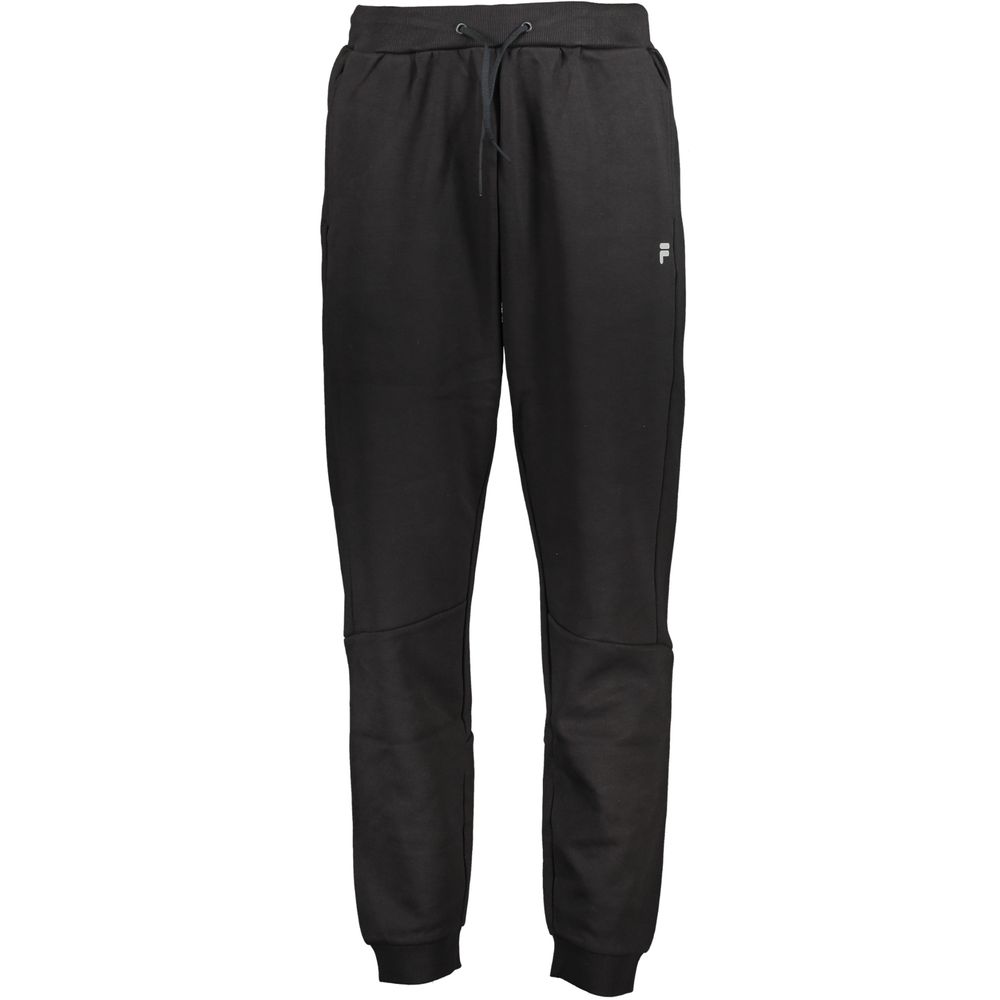 Fila Black Cotton Men's Sweatpant | Regal Royce