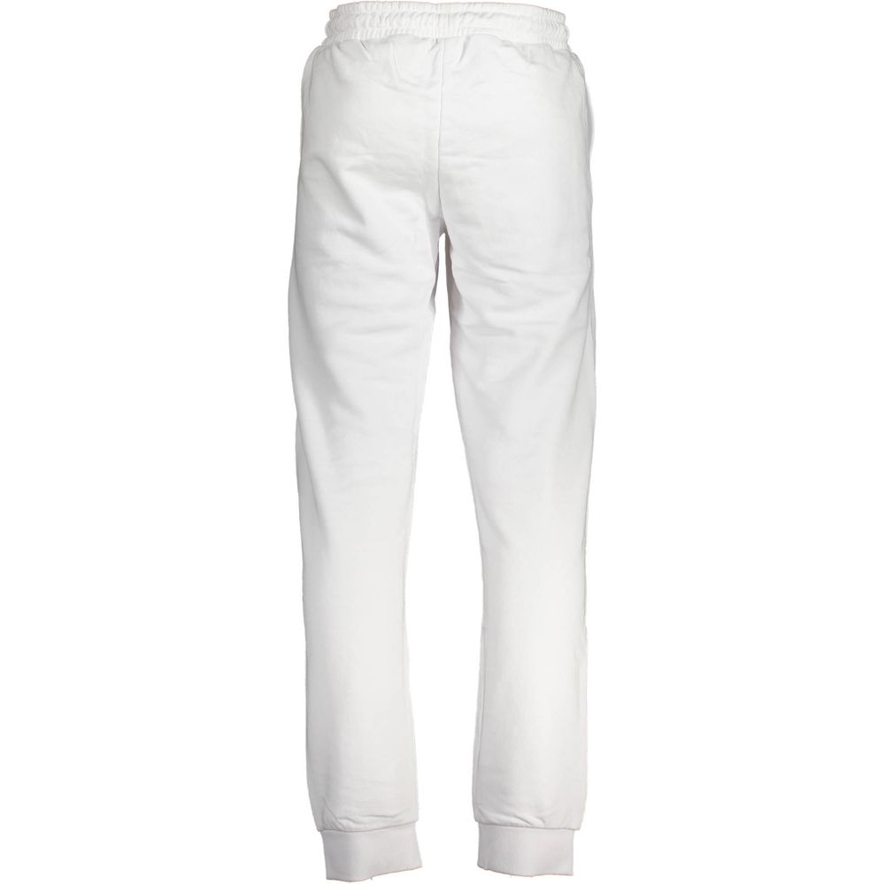 Fila White Cotton Men's Sweatpants | Regal Royce