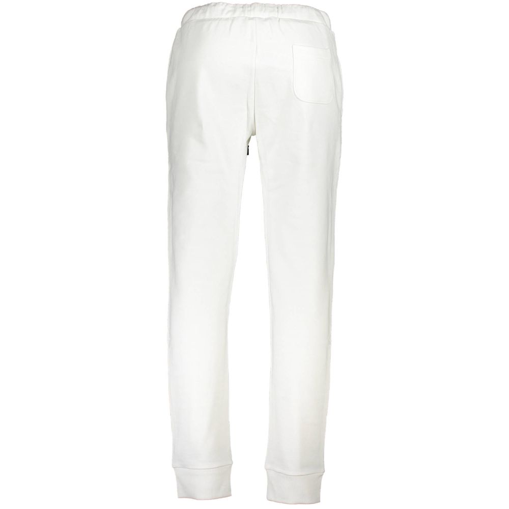 La Martina White Cotton Men's Track Pant | Regal Royce