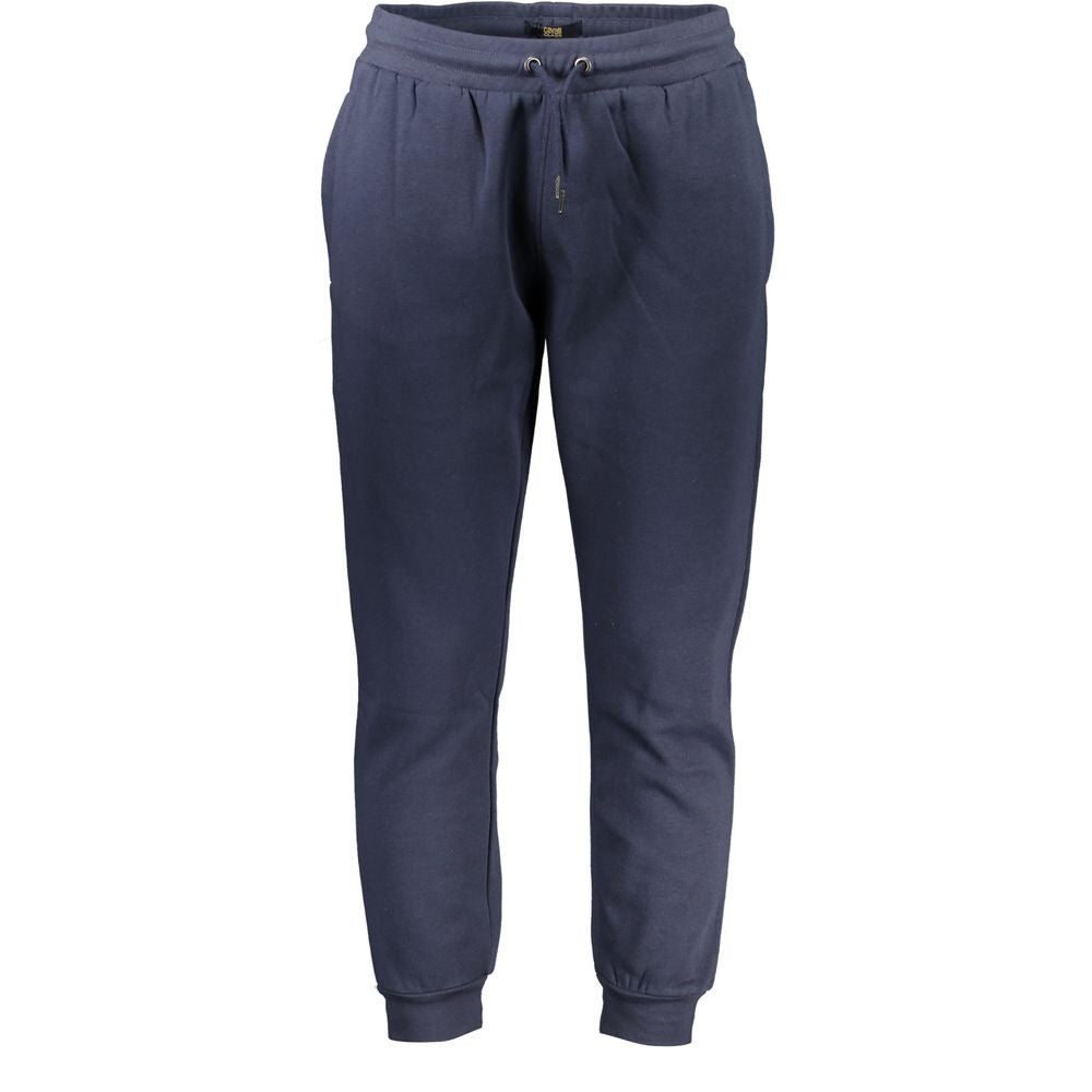 Cavalli Class Blu Polyester Men's Track Pant | Regal Royce