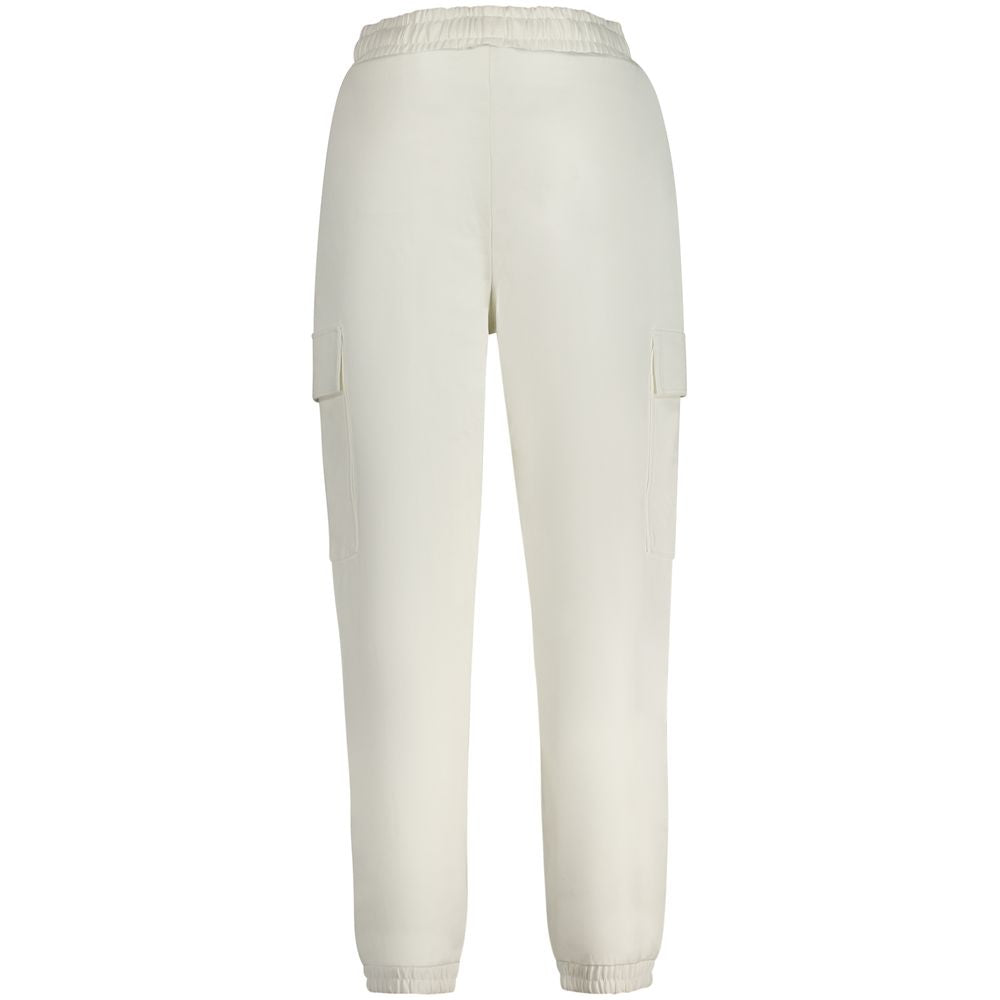 Guess Jeans White Cotton Women Sweatpant | Regal Royce