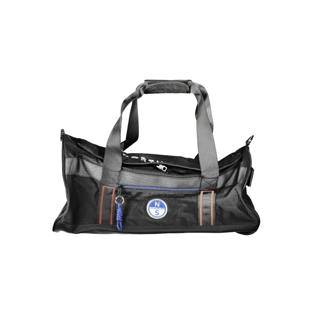 North Sails Black Polyester Men's Duffle Bag | Regal Royce