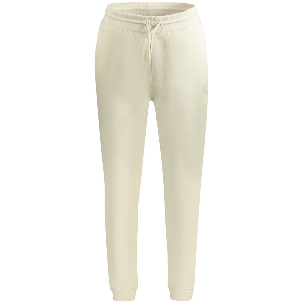 Hugo Boss Beige Cotton Men's Sweatpants | Regal Royce