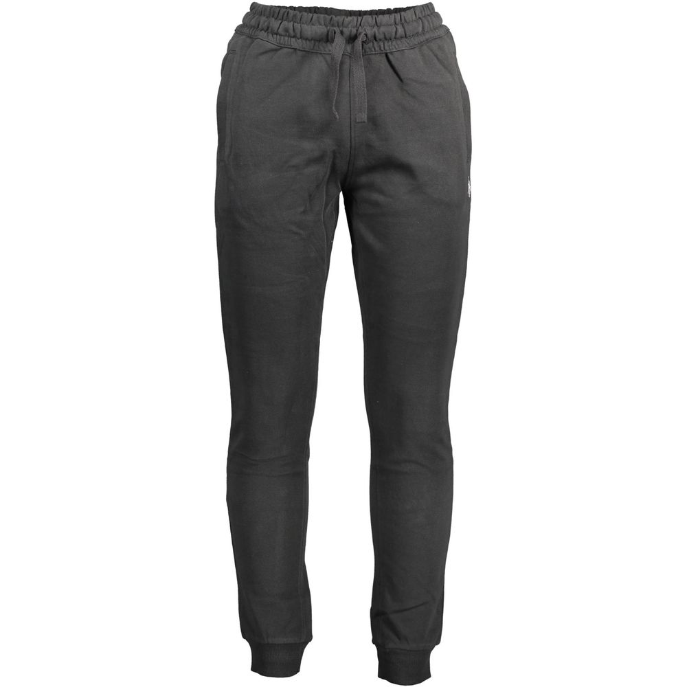 U.S. POLO ASSN. Black Cotton Men's Sweatpant | Regal Royce