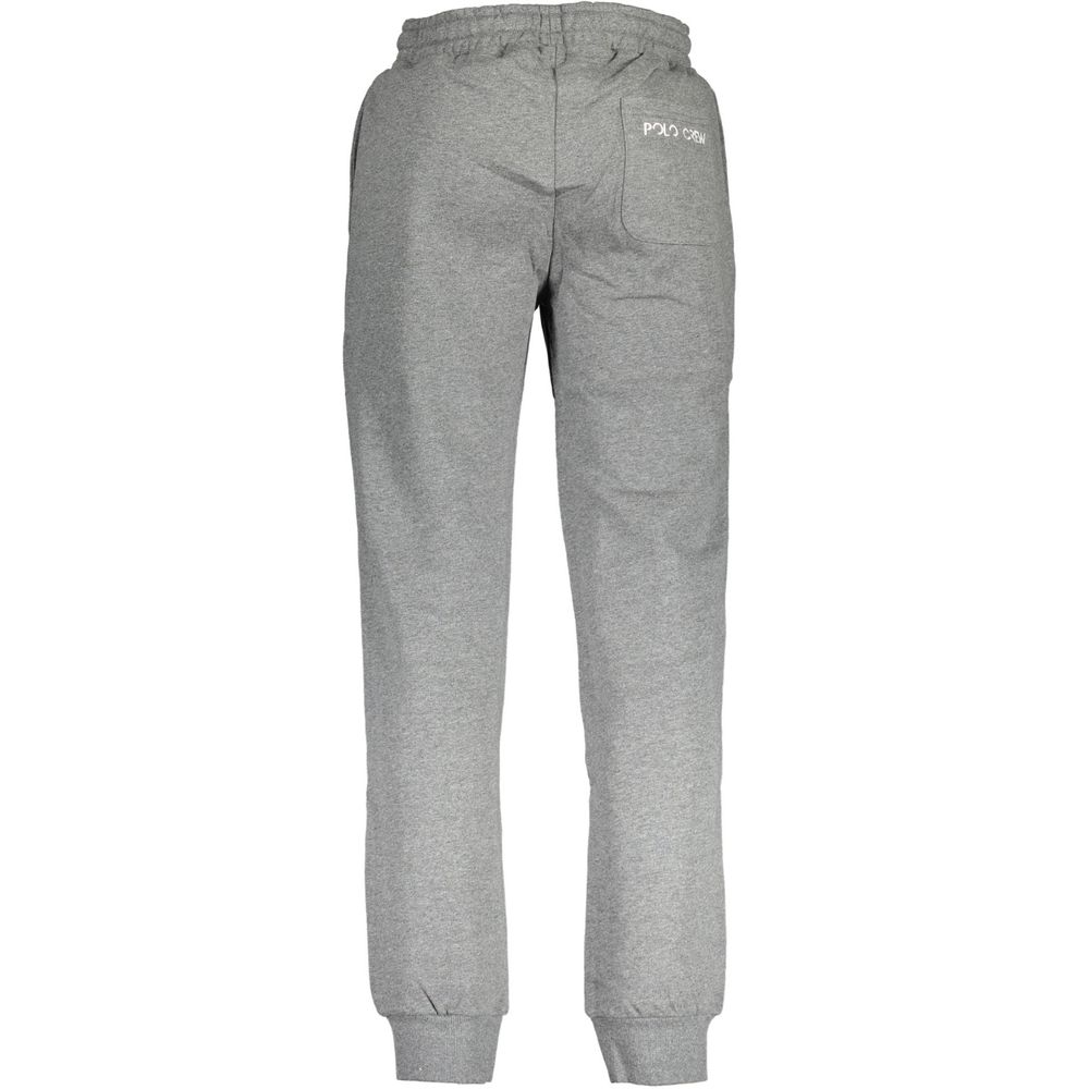 La Martina Gray Cotton Men's Sweatpants | Regal Royce