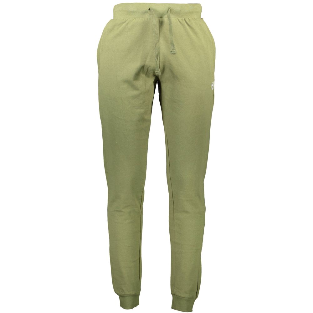 Sergio Tacchini Verde Cotton Men's Sweatpants | Regal Royce