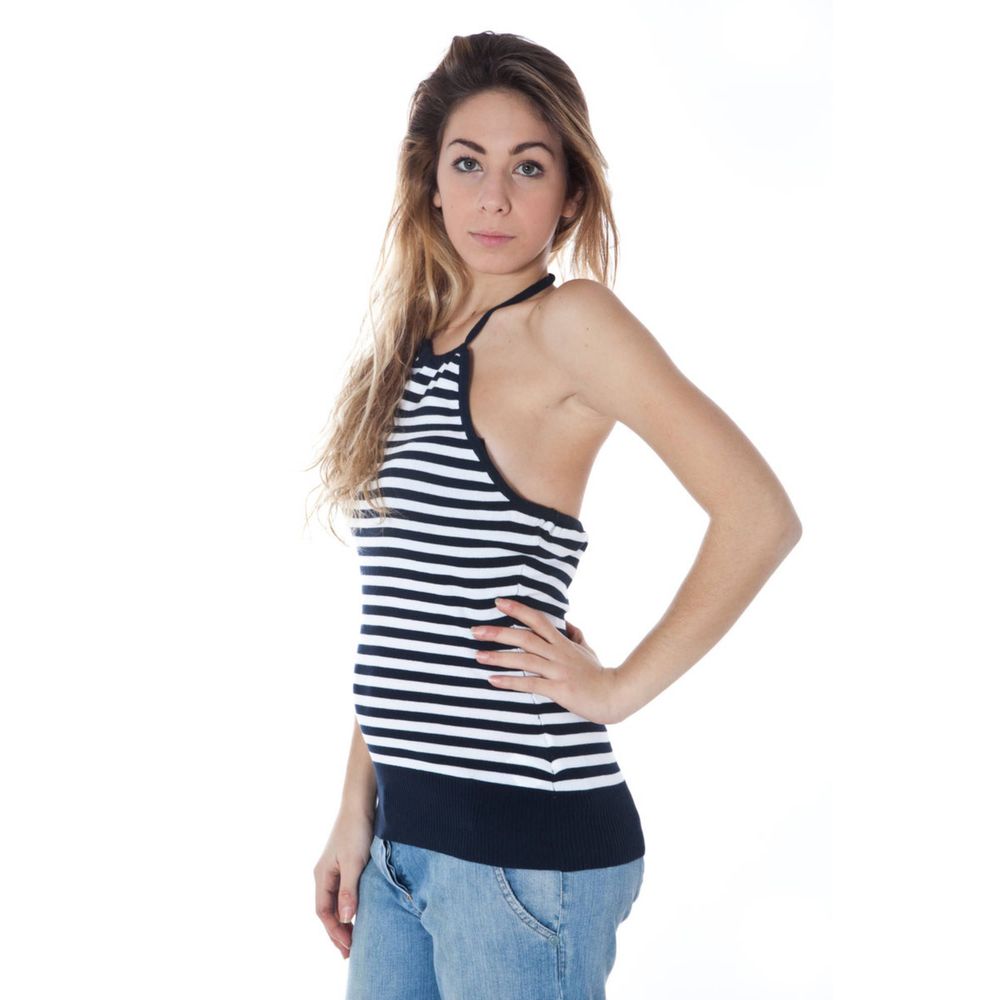 Datch Blu Cotton Women's Tank Top | Regal Royce