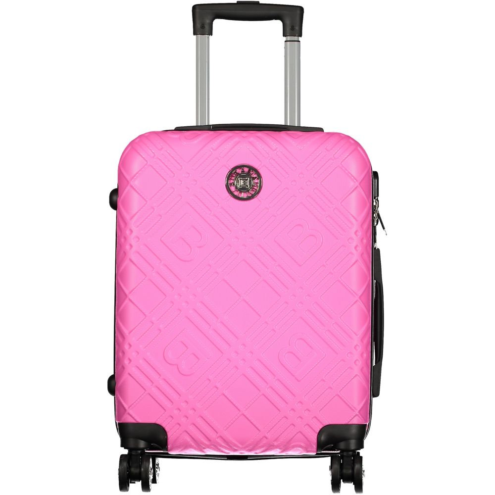 Laura Biagiotti Rosa Poliuretano Women Travel Bag | Regal Royce