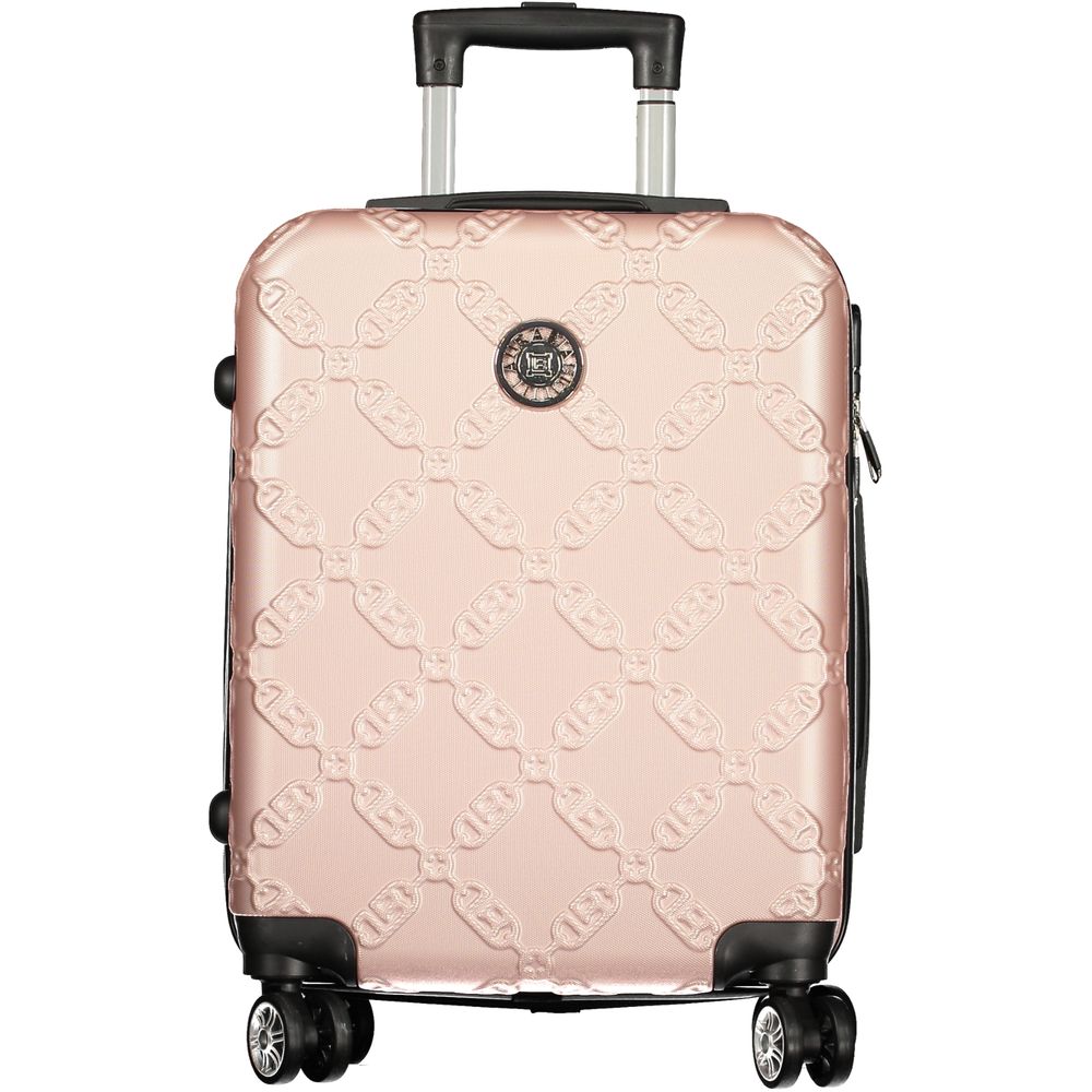 Laura Biagiotti Pink Polyethylene Luggage And Travel