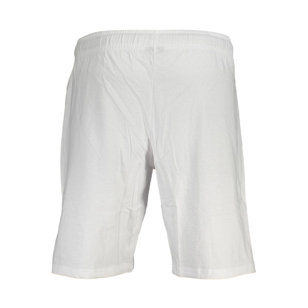 Norway 1963 White Cotton Men's Athletic Shorts | Regal Royce
