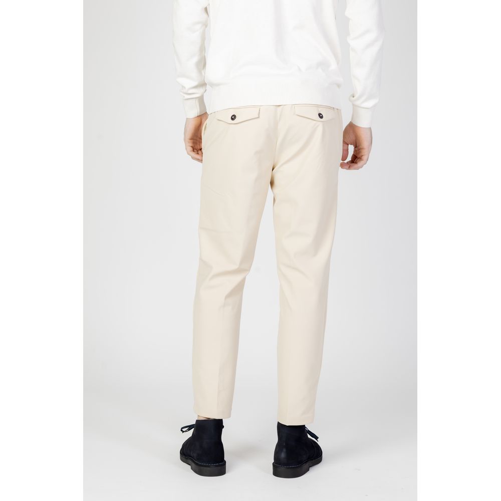 Borghese Beige Nylon Casual Pants | Regal Royce